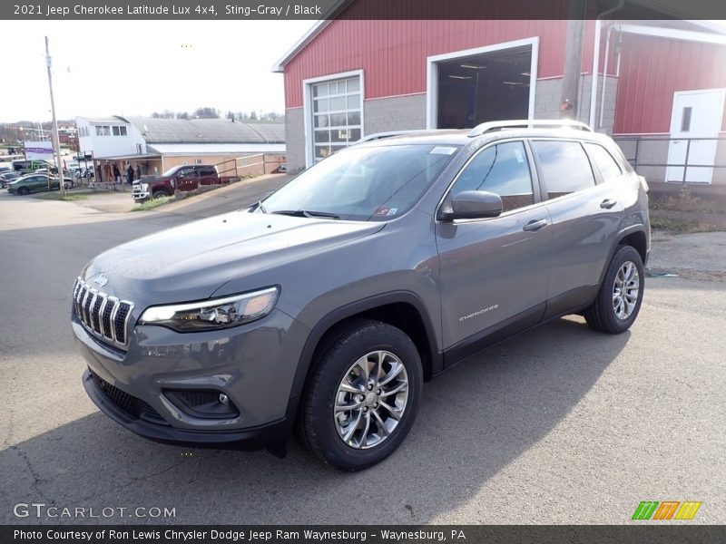 Sting-Gray / Black 2021 Jeep Cherokee Latitude Lux 4x4