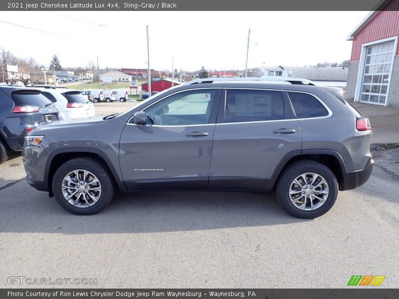 Sting-Gray / Black 2021 Jeep Cherokee Latitude Lux 4x4