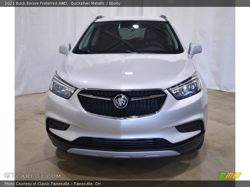 Quicksilver Metallic / Ebony 2021 Buick Encore Preferred AWD