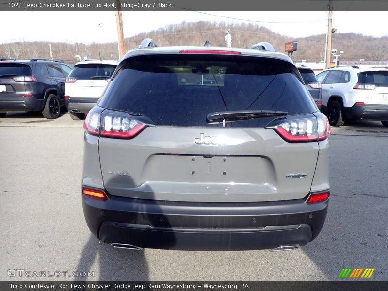 Sting-Gray / Black 2021 Jeep Cherokee Latitude Lux 4x4