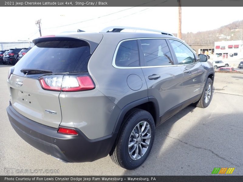 Sting-Gray / Black 2021 Jeep Cherokee Latitude Lux 4x4
