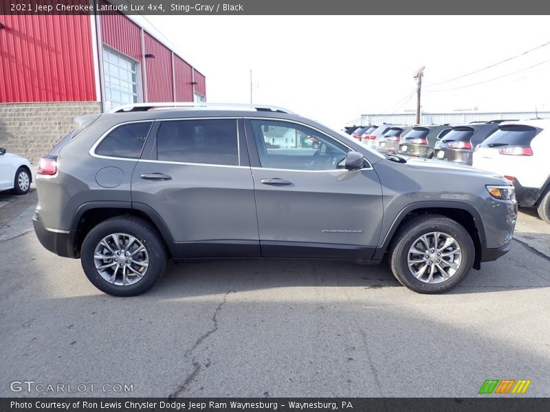 Sting-Gray / Black 2021 Jeep Cherokee Latitude Lux 4x4