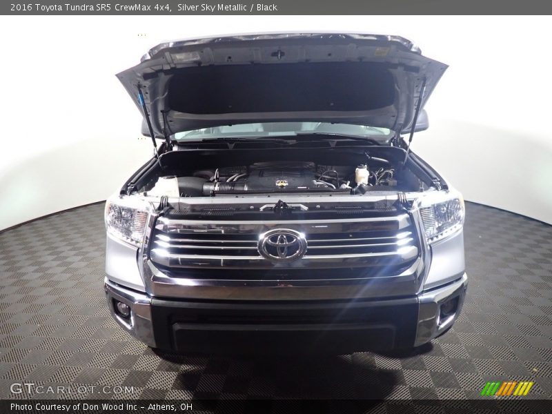 Silver Sky Metallic / Black 2016 Toyota Tundra SR5 CrewMax 4x4