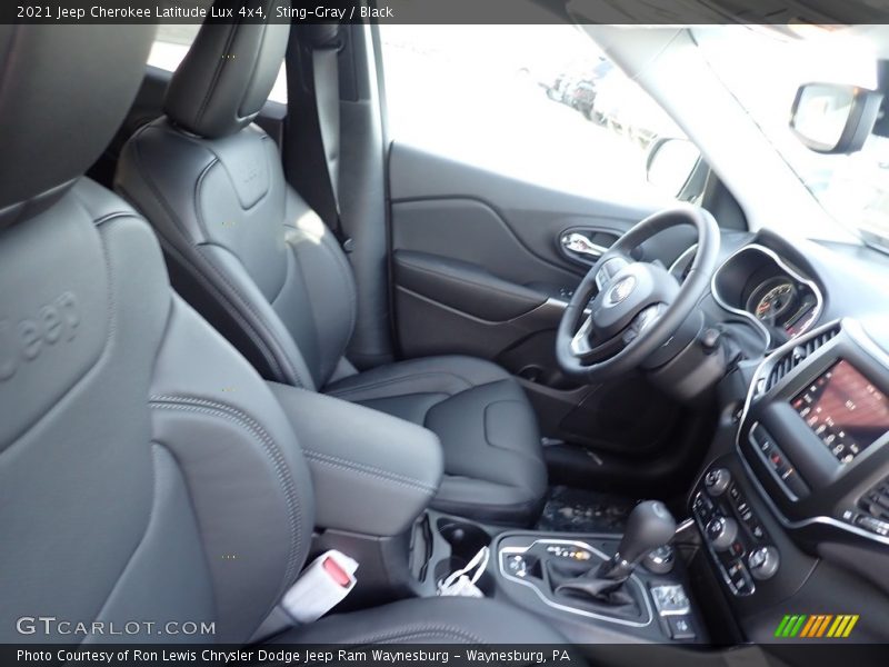 Sting-Gray / Black 2021 Jeep Cherokee Latitude Lux 4x4