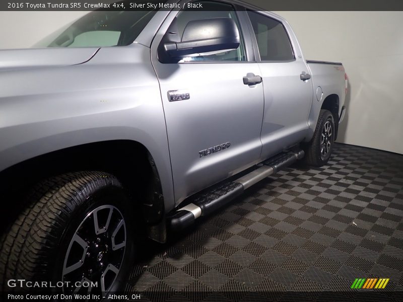 Silver Sky Metallic / Black 2016 Toyota Tundra SR5 CrewMax 4x4