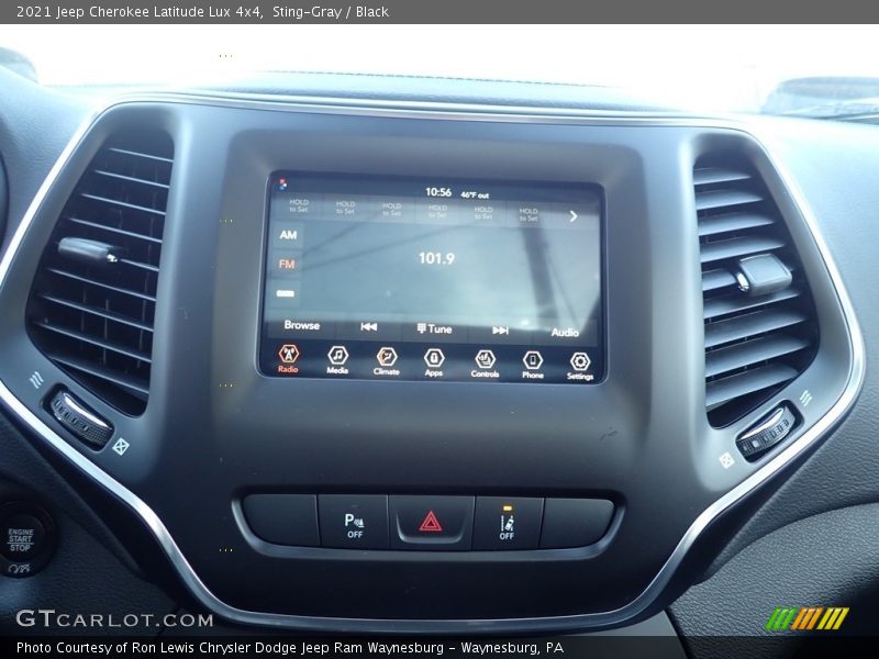 Sting-Gray / Black 2021 Jeep Cherokee Latitude Lux 4x4