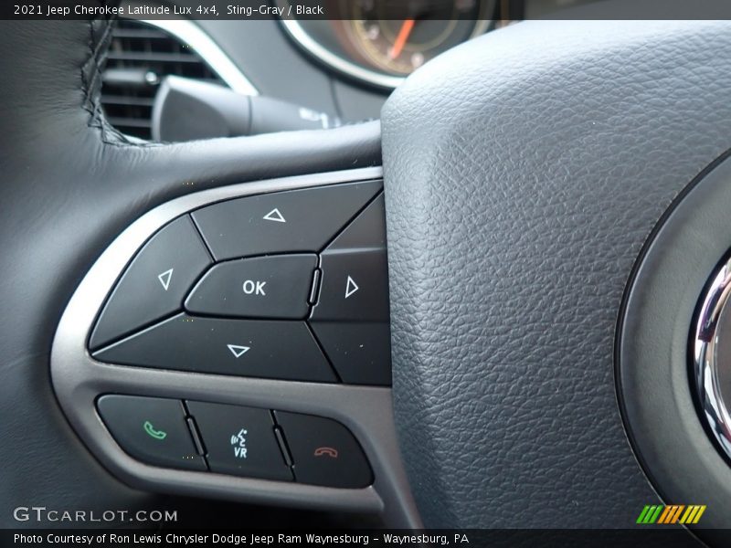 Sting-Gray / Black 2021 Jeep Cherokee Latitude Lux 4x4