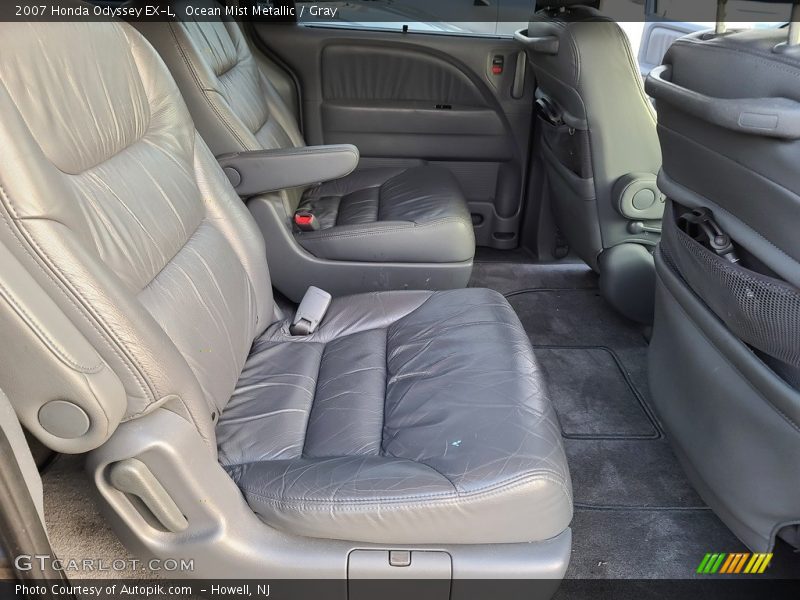 Ocean Mist Metallic / Gray 2007 Honda Odyssey EX-L