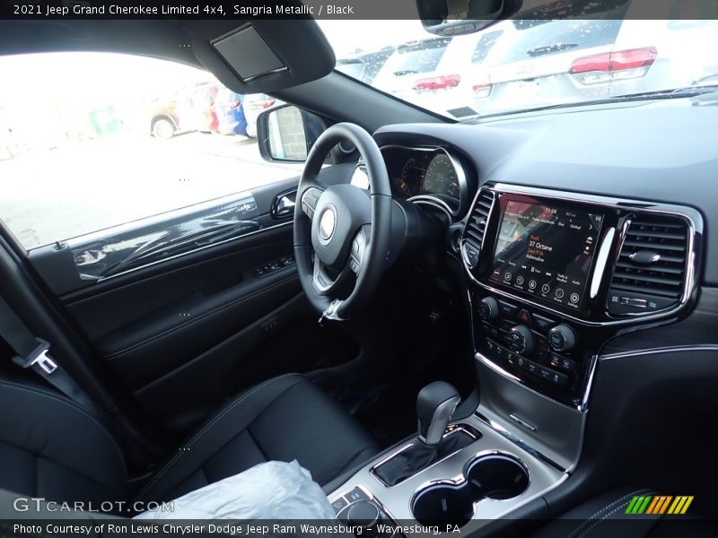Sangria Metallic / Black 2021 Jeep Grand Cherokee Limited 4x4