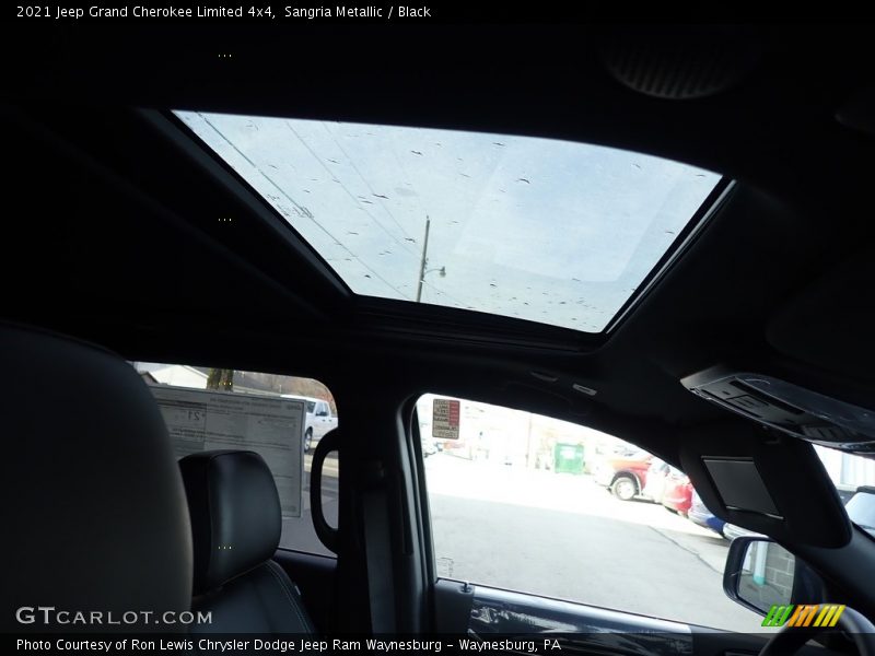 Sangria Metallic / Black 2021 Jeep Grand Cherokee Limited 4x4