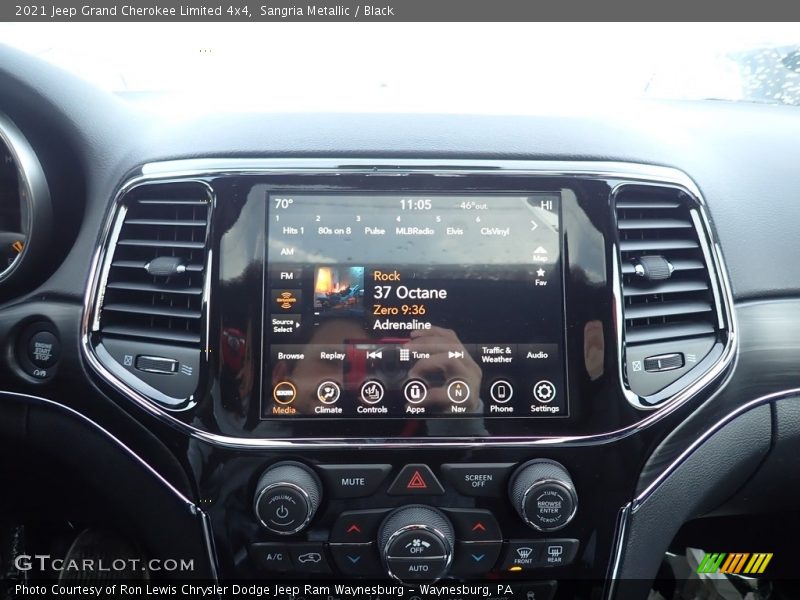 Sangria Metallic / Black 2021 Jeep Grand Cherokee Limited 4x4