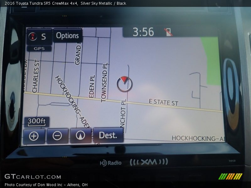Silver Sky Metallic / Black 2016 Toyota Tundra SR5 CrewMax 4x4