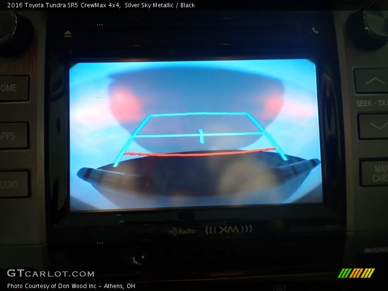 Silver Sky Metallic / Black 2016 Toyota Tundra SR5 CrewMax 4x4