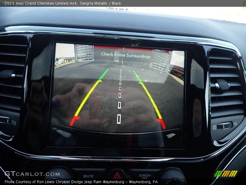 Sangria Metallic / Black 2021 Jeep Grand Cherokee Limited 4x4