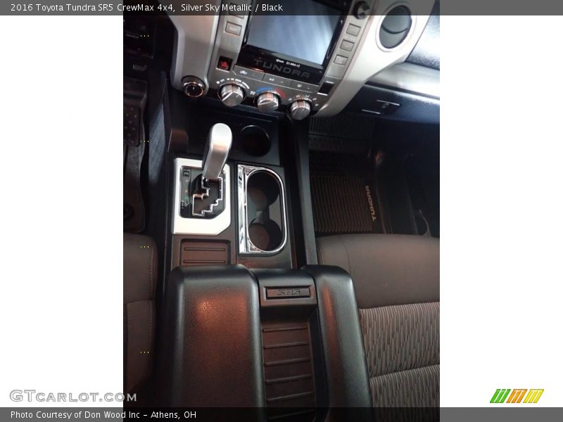 Silver Sky Metallic / Black 2016 Toyota Tundra SR5 CrewMax 4x4