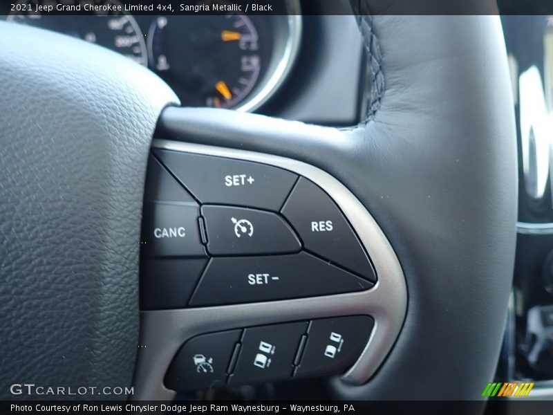 Sangria Metallic / Black 2021 Jeep Grand Cherokee Limited 4x4