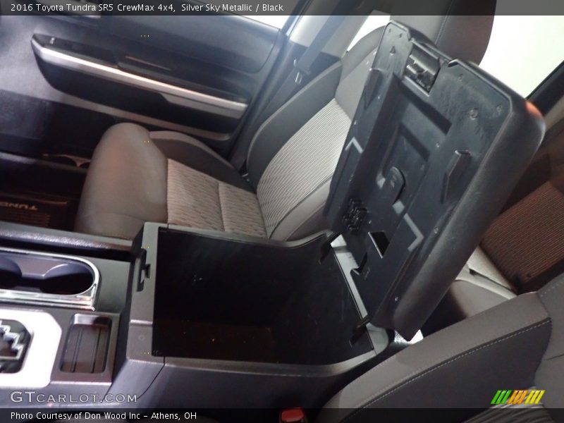 Silver Sky Metallic / Black 2016 Toyota Tundra SR5 CrewMax 4x4
