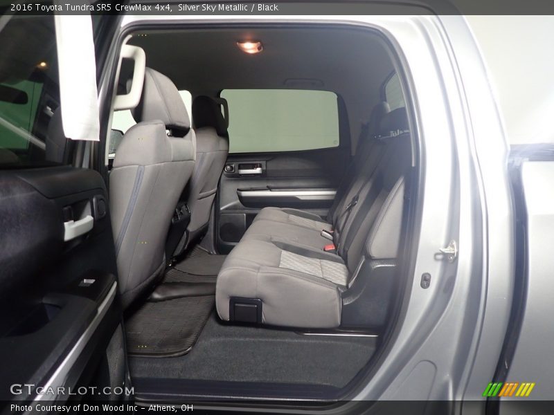 Silver Sky Metallic / Black 2016 Toyota Tundra SR5 CrewMax 4x4