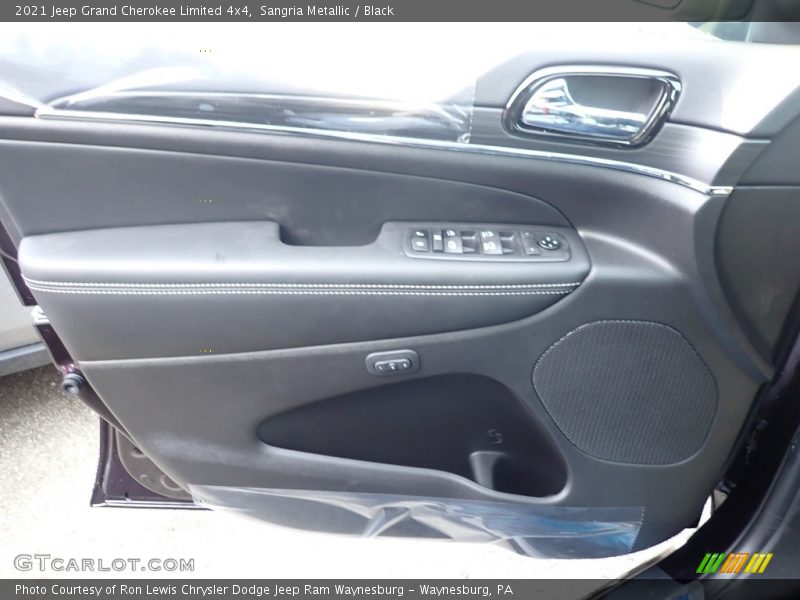 Sangria Metallic / Black 2021 Jeep Grand Cherokee Limited 4x4
