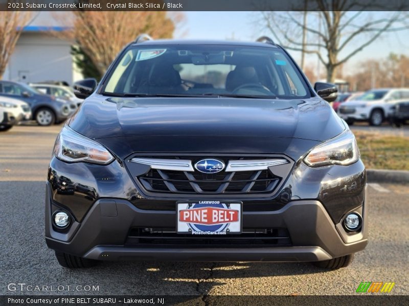 Crystal Black Silica / Black 2021 Subaru Crosstrek Limited