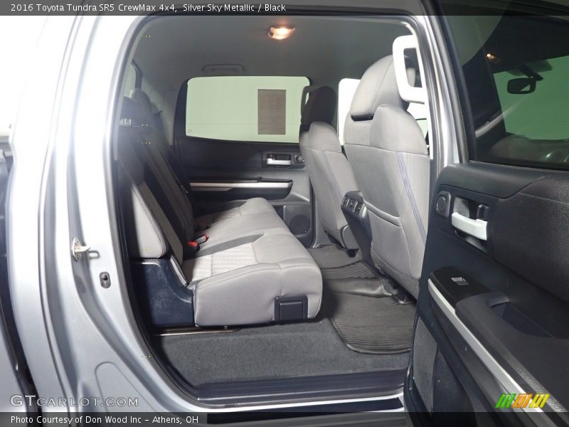 Silver Sky Metallic / Black 2016 Toyota Tundra SR5 CrewMax 4x4