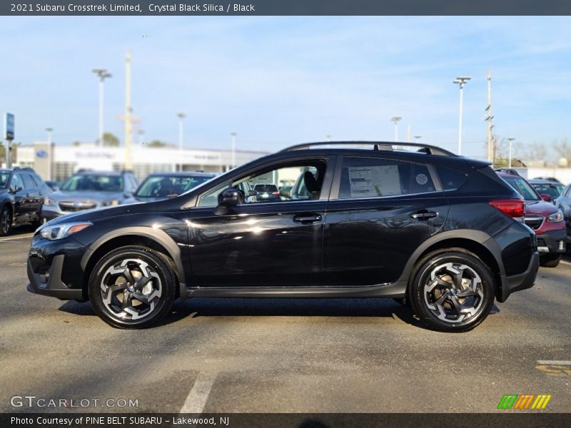 Crystal Black Silica / Black 2021 Subaru Crosstrek Limited