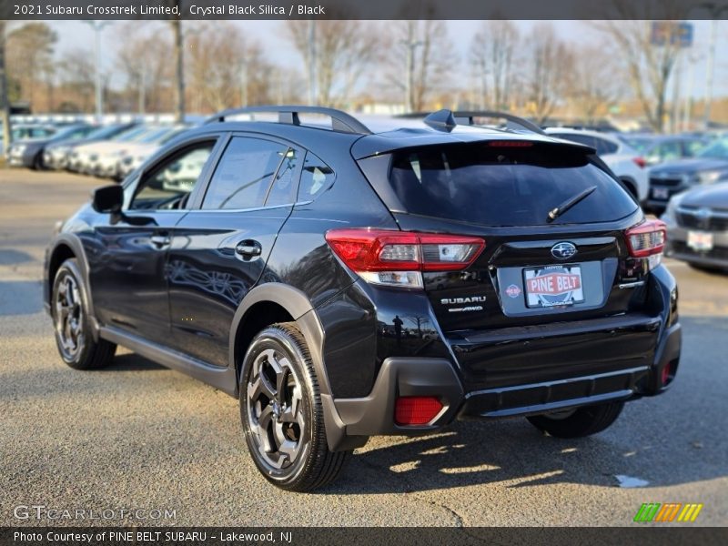 Crystal Black Silica / Black 2021 Subaru Crosstrek Limited