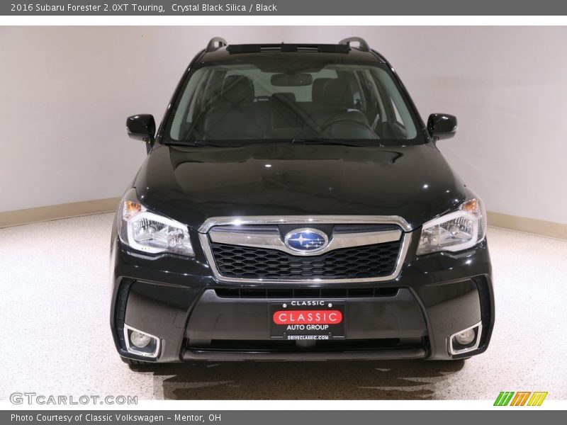 Crystal Black Silica / Black 2016 Subaru Forester 2.0XT Touring