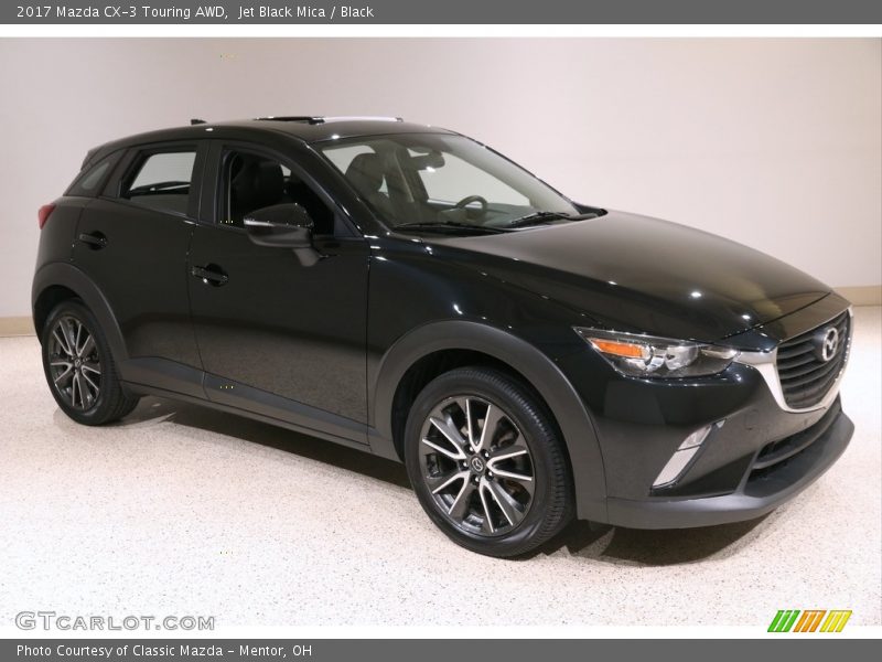 Jet Black Mica / Black 2017 Mazda CX-3 Touring AWD