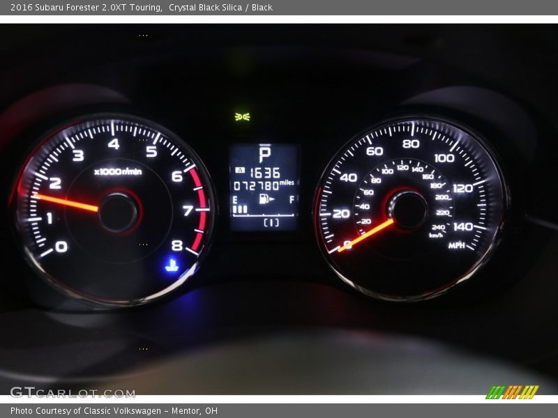  2016 Forester 2.0XT Touring 2.0XT Touring Gauges