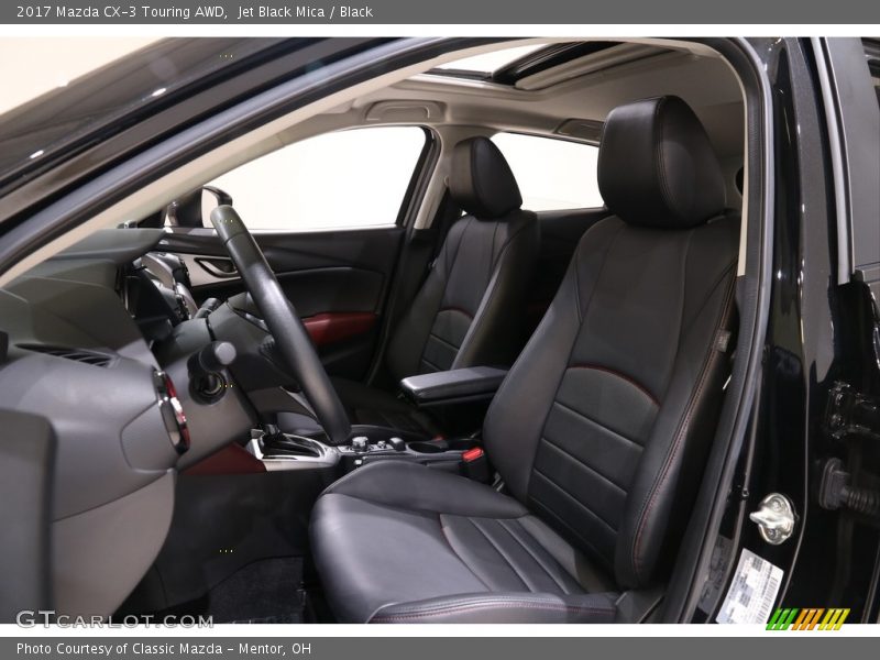 Jet Black Mica / Black 2017 Mazda CX-3 Touring AWD