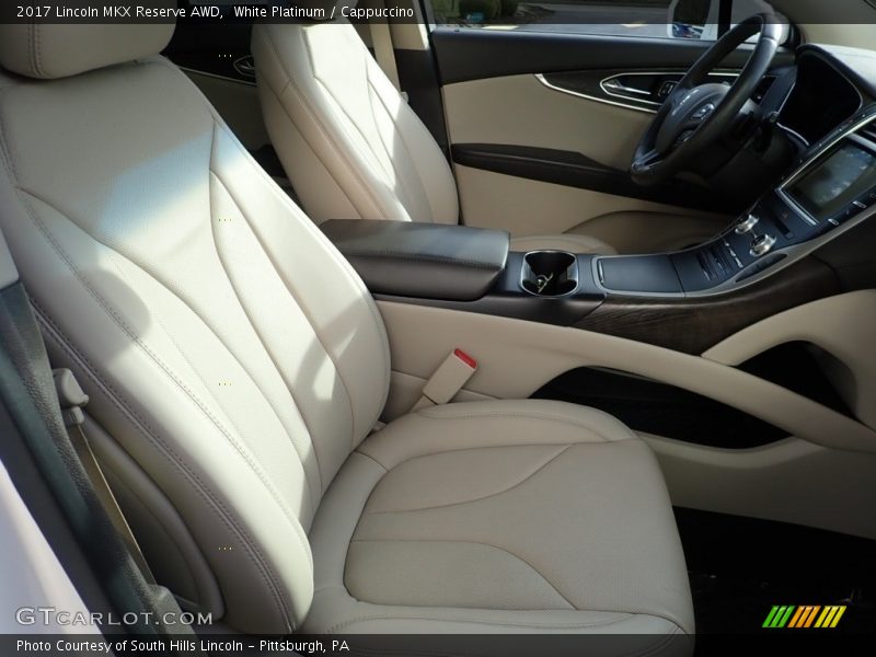 White Platinum / Cappuccino 2017 Lincoln MKX Reserve AWD