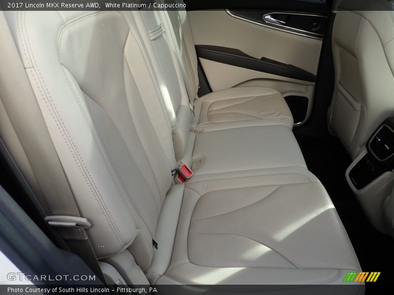 White Platinum / Cappuccino 2017 Lincoln MKX Reserve AWD