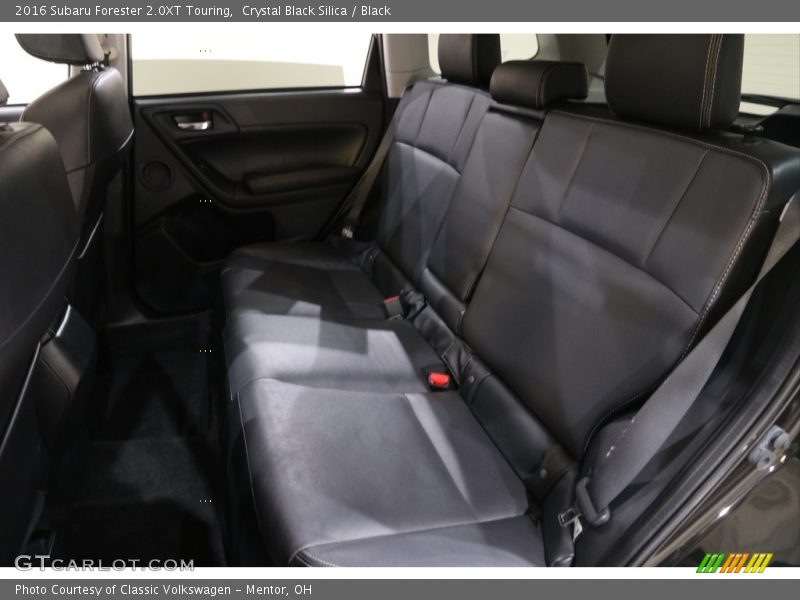 Rear Seat of 2016 Forester 2.0XT Touring