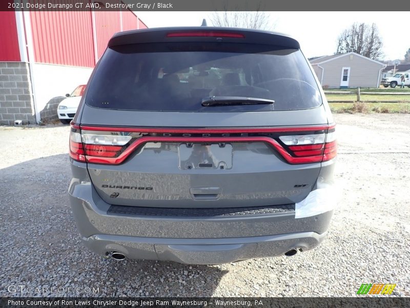Destroyer Gray / Black 2021 Dodge Durango GT AWD