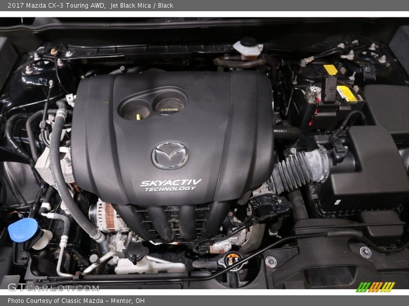Jet Black Mica / Black 2017 Mazda CX-3 Touring AWD