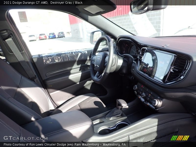 Destroyer Gray / Black 2021 Dodge Durango GT AWD