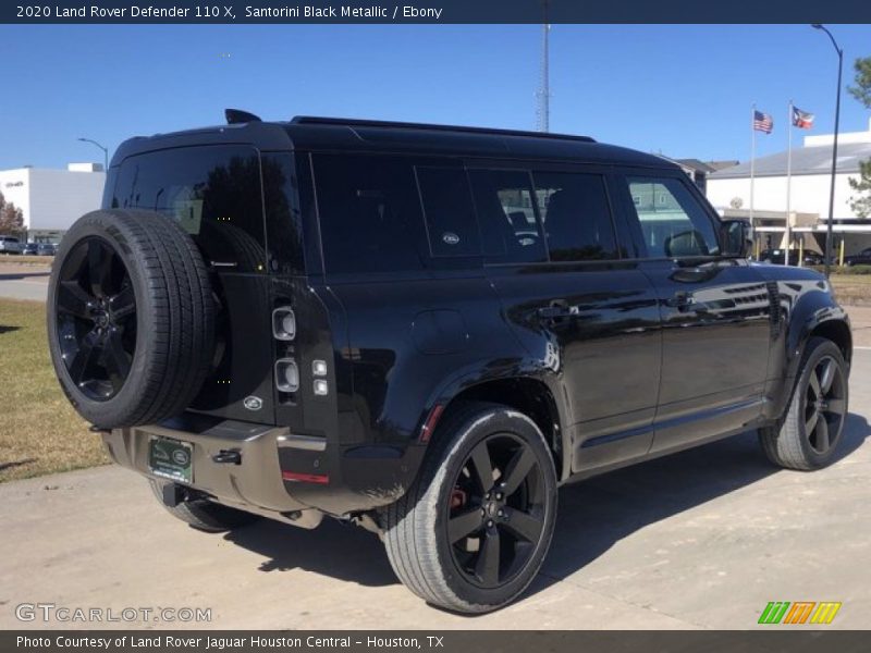 Santorini Black Metallic / Ebony 2020 Land Rover Defender 110 X