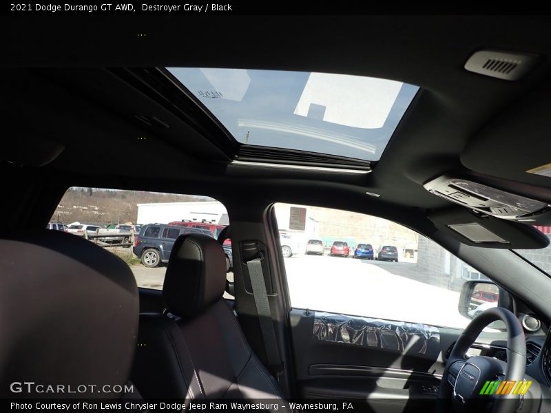 Destroyer Gray / Black 2021 Dodge Durango GT AWD