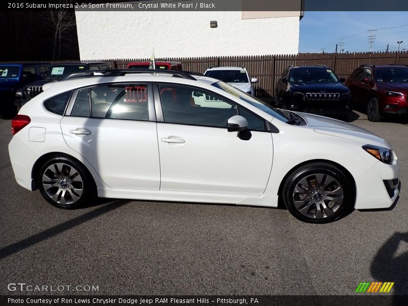  2016 Impreza 2.0i Sport Premium Crystal White Pearl