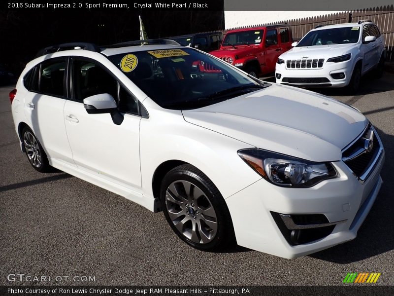Front 3/4 View of 2016 Impreza 2.0i Sport Premium