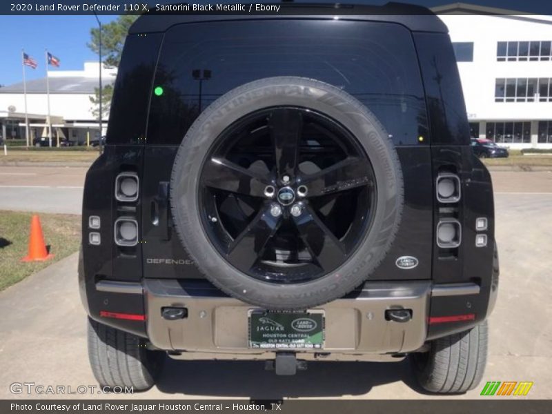 Santorini Black Metallic / Ebony 2020 Land Rover Defender 110 X