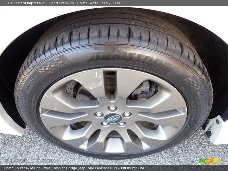  2016 Impreza 2.0i Sport Premium Wheel