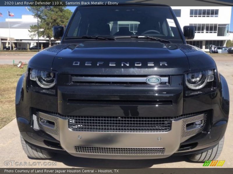 Santorini Black Metallic / Ebony 2020 Land Rover Defender 110 X