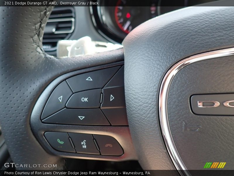 Destroyer Gray / Black 2021 Dodge Durango GT AWD