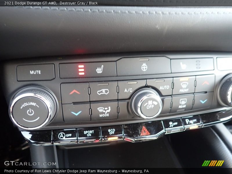 Destroyer Gray / Black 2021 Dodge Durango GT AWD