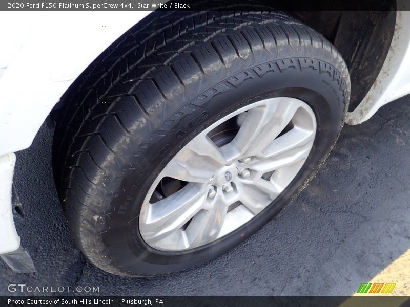 Star White / Black 2020 Ford F150 Platinum SuperCrew 4x4