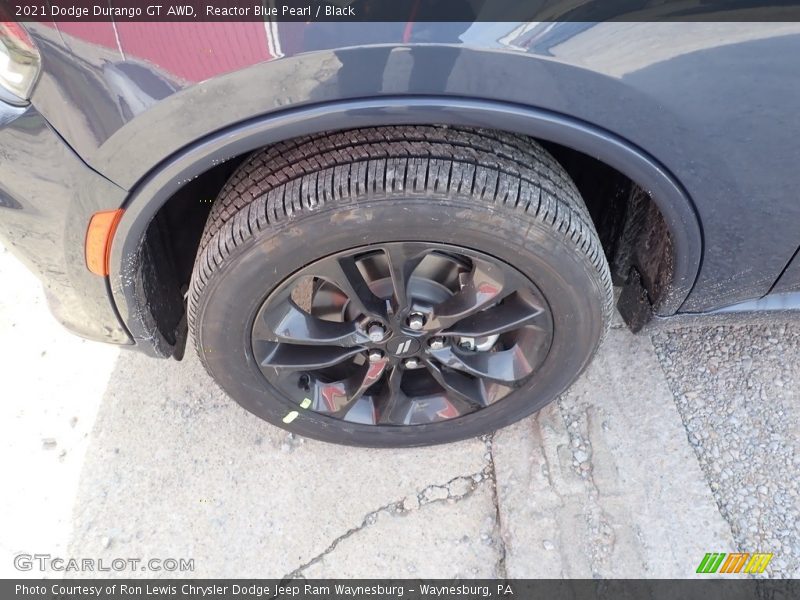 Reactor Blue Pearl / Black 2021 Dodge Durango GT AWD