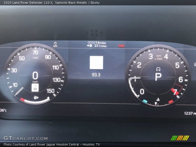 Santorini Black Metallic / Ebony 2020 Land Rover Defender 110 X