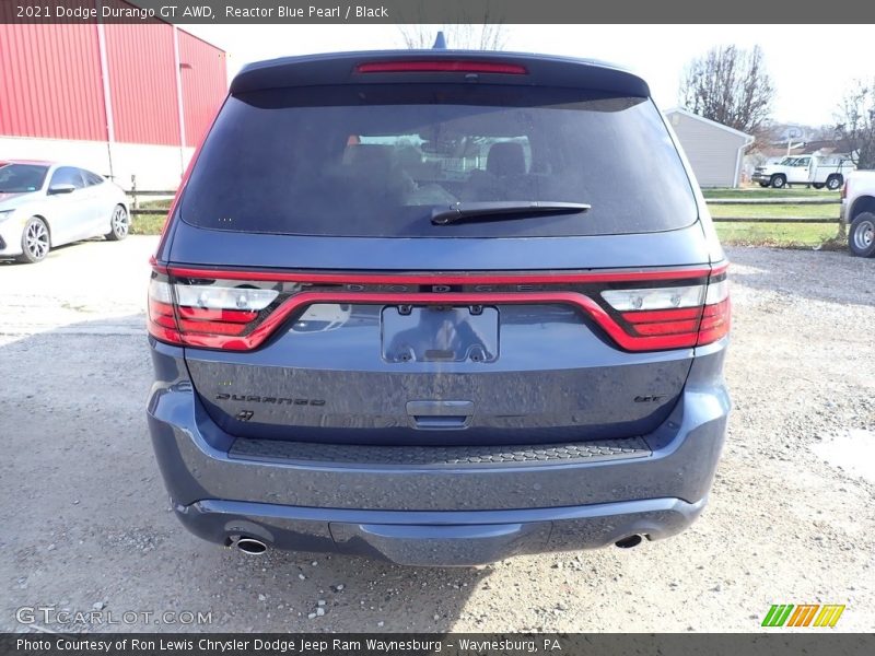 Reactor Blue Pearl / Black 2021 Dodge Durango GT AWD